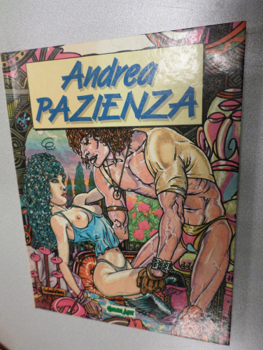 Portada del libro de ANDREA PAZIENZA di A.Pazienza - Comic Art (1ª EDICION ITALIANO 1988)