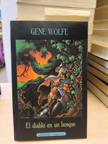Portada del libro de EL DIABLO EN UN BOSQUE - E.D. VALDEMAR - TIEMPO CERO.