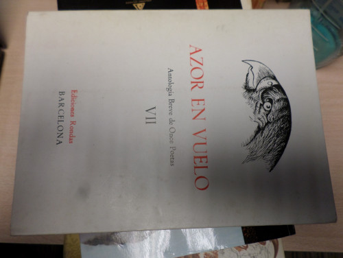 Portada del libro de AZOR EN VUELO VII  ANTOLOGIA BREVE DE ONCE POETAS