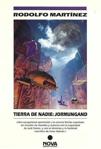 Portada del libro de NOVA Nº 86 - RODOLFO MARTINEZ -TIERRA DE NADIE: JORMUNGAND -1ª EDICION 1996
