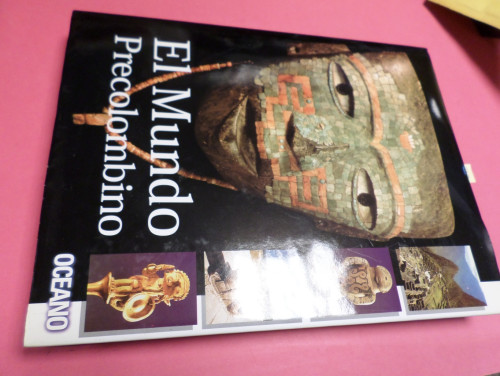Portada del libro de EL MUNDO PRECOLOMBINO - OCEANO - GRAN FORMATO MUY ILUSTRADO