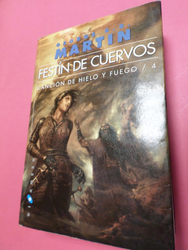 Portada del libro de GEORGE R.R. MARTIN - FESTIN DE CUERVOS (CANCION DE FUEGO Y HIELO 4)-  GIGAMESH