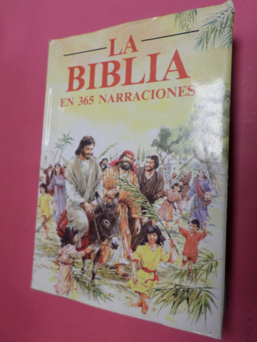 Portada del libro de LA BIBLIA EN 365 NARRACIONES