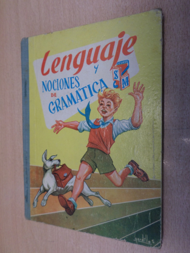 Portada del libro de LENGUAJE Y NOCIONES DE GRAMATICA S.M. (TERCER GRADO) 1960-1962