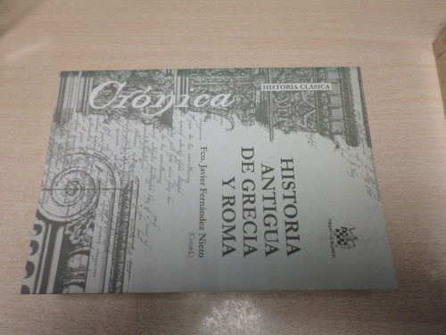 Portada del libro de HISTORIA ANTIGUA DE GRECIA Y ROMA