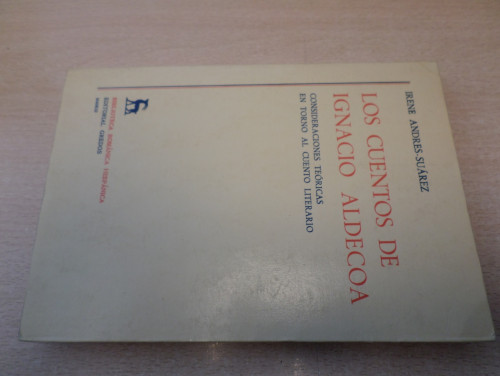 Portada del libro de LOS CUENTOS DE IGNACIO ALDECOA-Consideraciones teóricas en torno al cuento literario