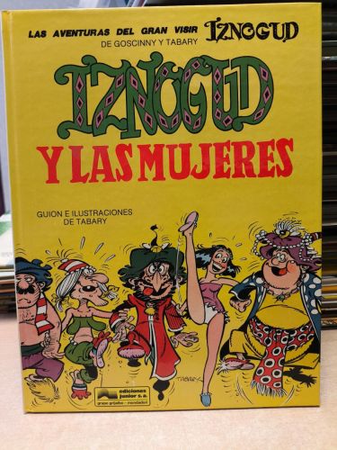 Portada del libro de IZNOGUD Nº 9 - IZNOGUD Y LAS MUJERES - EDICIONES JUNIOR 1990