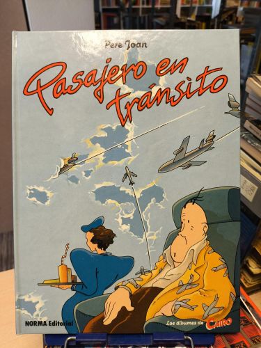 Portada del libro de PASAJERO EN TRANSITO - ALBUMES DE CAIRO 3 - NORMA 1984 - PRIMERA EDICION