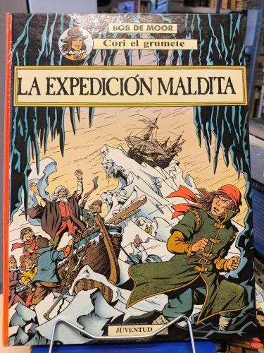 Portada del libro de CORI EL GRUMETE LA EXPEDICION MALDITA -JUVENTUD 1989 - PRIMERA EDICION - BUEN ESTADO