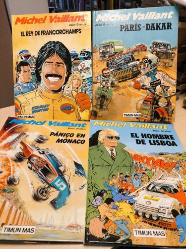 Portada del libro de MICHEL VAILLANT - 4 NROS. ¡¡COLECCIÓN COMPLETA!!. TIMUN MAS PRIMERA EDICION 1991