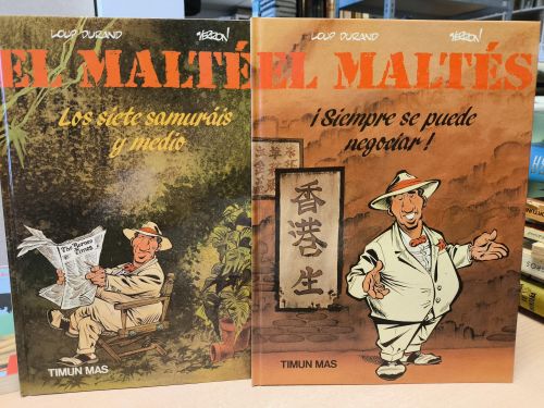 Portada del libro de EL MALTÉS - Nº 1 Y 2, TODO LO EDITADO EN ESPAÑOL - TIMUN MAS 1994.