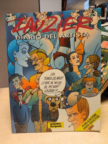 Portada del libro de LAUZIER Nº 9 DIARIO DEL ARTISTA GRIJALBO/DARGAUD  1993 PRIMERA EDICION