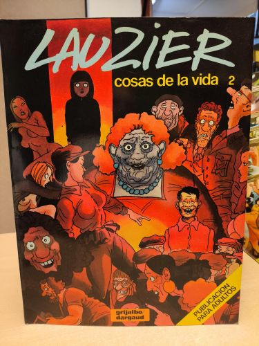 Portada del libro de LAUZIER - COSAS DE LA VIDA 2 GRIJALBO DARGAUD 1982