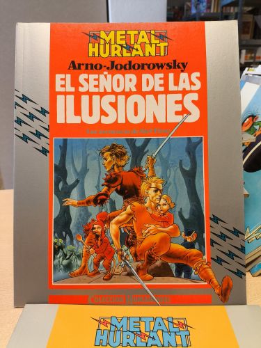 Portada del libro de LAS AVENTURAS DE ALEF - THAU IV. - EL SEÑOR DE LAS ILUSIONES. - JODOROWSKY - ARNO. - HUMANOIDES 30