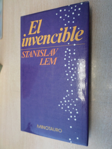 Portada del libro de EL INVENCIBLE (TAPA DURA CON SOBRECUBIERTA) 1ª EDICION