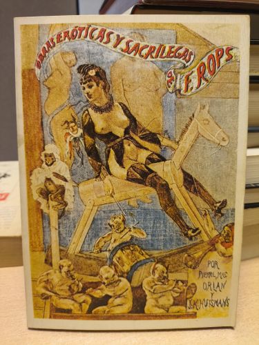 Portada del libro de OBRAS EROTICAS Y SACRILEGAS DE F. ROPS
