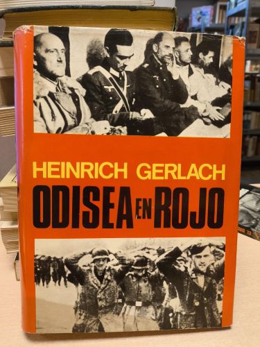 Portada del libro de ODISEA EN ROJO / Heinrich Gerlach / 1ª edición 1969. Luis de Caralt