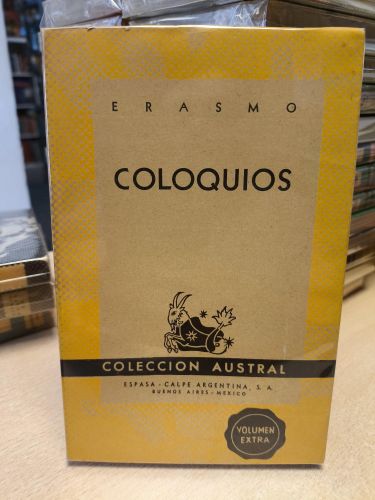Portada del libro de ERASMO - COLOQUIOS - AUSTRAL ARGENTINA Nº 682
