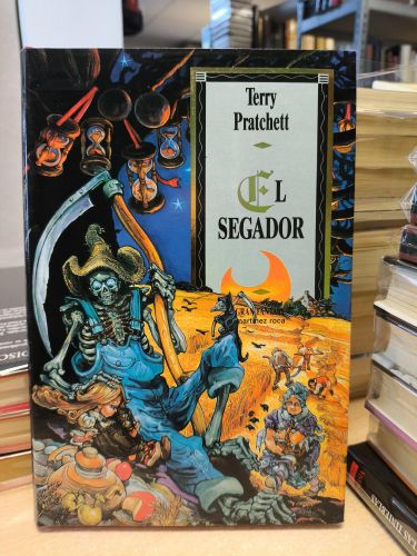Portada del libro de EL SEGADOR - (MUNDODISCO 10) Gran Fantasy Martínez Roca. 1ª edición 1995 tapa dura