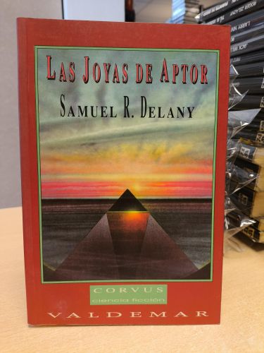 Portada del libro de LAS JOYAS DE APTOR - SAMUEL R. DELANY- CORVUS, CIENCIA FICCION 2 - VALDEMAR 1992
