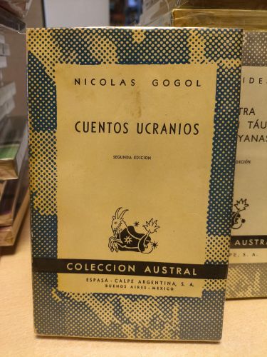 Portada del libro de NICOLAS GOGOL - CUENTOS UCRANIOS  - Austral 746