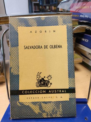 Portada del libro de AZORIN - SALVADOR DE OLBENA - Austral 1160