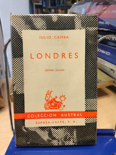 Portada del libro de JULIO CAMBA - LONDRES - Austral 22