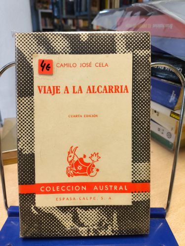 Portada del libro de CAMILO JOSE CELA - VIAJE A LA ALCARRIA - Austral 
