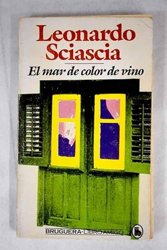 Portada del libro de El mar de color de vino