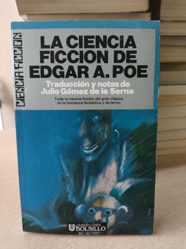 Portada del libro de LA CIENCIA FICCION DE EDGAR A. POE