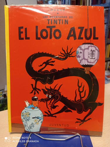 Portada del libro de LAS AVENTURAS DE TINTIN - EL LOTO AZUL ( NUEVO TODAVÍA CON PLÁSTICO)