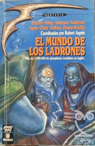 Portada del libro de EL MUNDO DE LOS LADRONES - ROBERT ASPRIN - ULTRAMAR FANTASIA