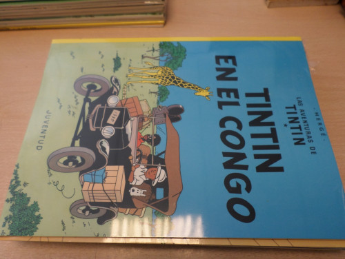 Portada del libro de LAS AVENTURAS DE TINTIN - TINTIN EN EL CONGO ( NUEVO TODAVÍA CON PLÁSTICO)