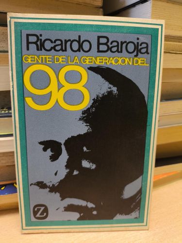 Portada del libro de GENTE DE LA GENERACION DEL 98 - RICARDO BAROJA