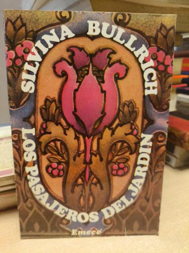 Portada del libro de SILVINA BULLRICH - LOS PASAJEROS DEL JARDIN -  Primera edición Emecé  1971