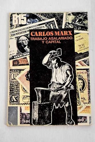 Portada del libro de TRABAJO ASALARIADO Y CAPITAL. - CARLOS MARX