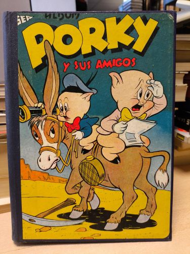 Portada del libro de TOMO ENCUADERNADO NOVARO - PORKY Y SUS AMIGOS - CONTIENE 12 TBOS