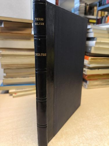 Portada del libro de TOMO ENCUADERNADO CON DIVERSOS ESTUDIOS DE ENRIQUE TIERNO GALVAN - CON DEDICATORIA AUTOGRAFA