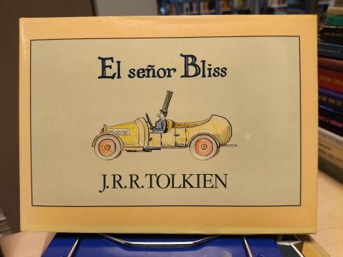 Portada del libro de TOLKIEN / EL SEÑOR BLISS / ED. MINOTAURO 1986 TAPA DURA CON SOBRECUBIERTA 