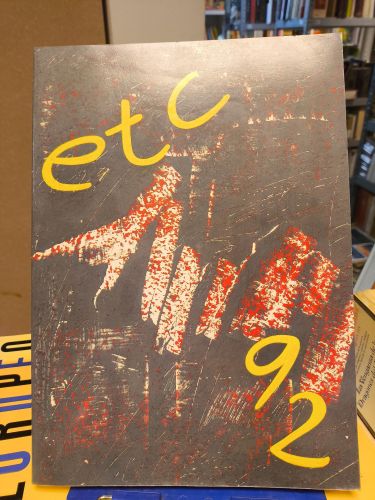 Portada del libro de ETC 92 - PROYECTO TEATRAL - REVISTA DE TEATRO