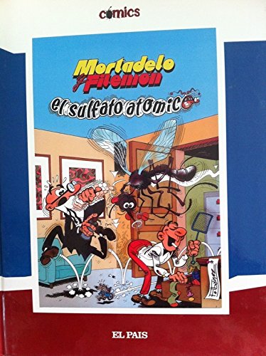 Portada del libro de Mortadelo y Filemón, El sulfato atómico