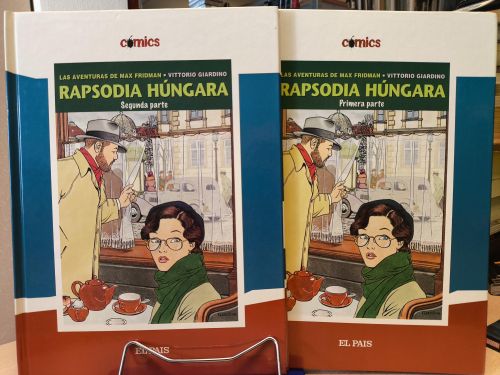 Portada del libro de LAS AVENTURAS DE MAX FRIDMAN RAPSODIA HUNGARA 1 Y 2 COMPLETO