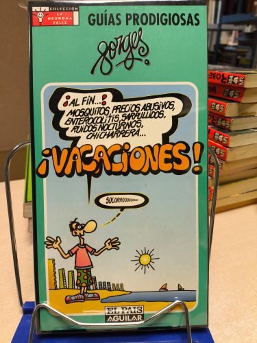 Portada del libro de GUIAS PRODIGIOSAS FORGES - VACACIONES - COLECCION LA NEURONA FELIZ