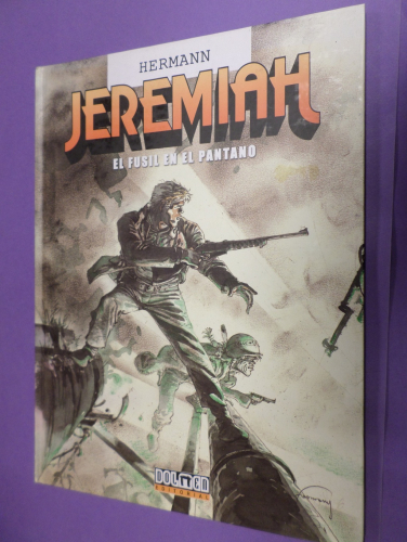 Portada del libro de JEREMIAH Nº 22  EL FUSIL EN EL PANTANO (HERMANN) DOLMEN - CARTONE