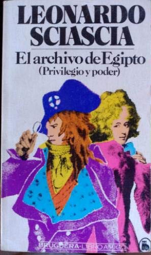 Portada del libro de EL ARCHIVO DE EGIPTO / LEONARDO SCIASCIA / BRUGUERA