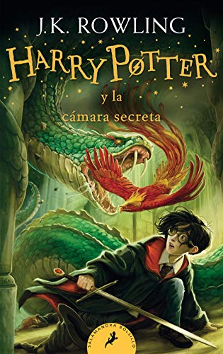 Portada del libro de HARRY POTTER Y LA CAMARA SECRETA - J K ROWLING (Harry Potter 2)