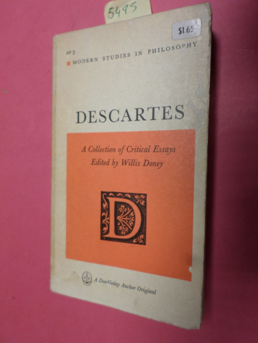 Portada del libro de DESCARTES, A COLLECTION OF CRITICAL ESSAYS