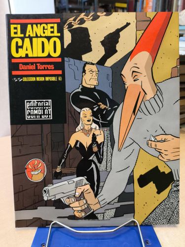 Portada del libro de EL ÁNGEL CAÍDO - DANIEL TORRES - MISIÓN IMPOSIBLE Nº 4