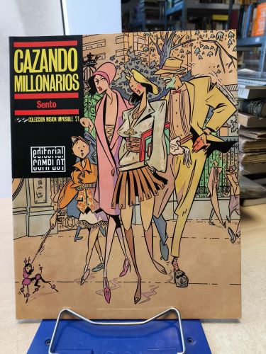 Portada del libro de CAZANDO MILLONARIOS - SENTO - MISIÓN IMPOSIBLE Nº 21