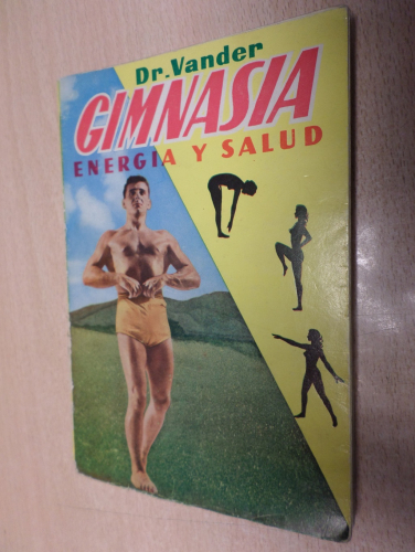 Portada del libro de GIMNASIA ENERGIA Y SALUD - DR. VANDER- SINTES 1975